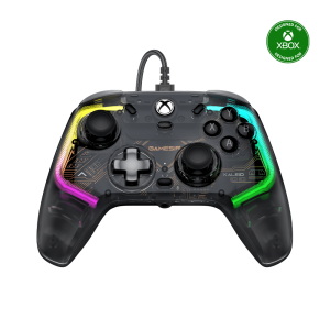 GameSir Kaleid Wired Transparent RGB Gaming Controller for Xbox